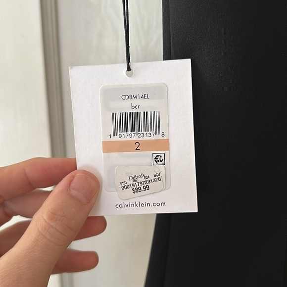 Black Calvin Klein Dress - Picture 3 of 4